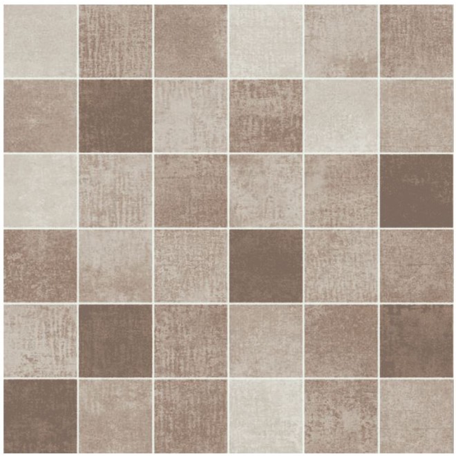 Ecoceramic Mozaiek Tegel 30x30cm Crema 5x5 Norwich